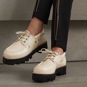 PROENZA SCHOULER
Moc leather flatform brogues